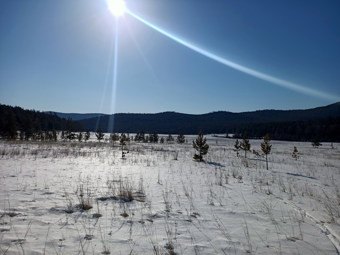 Байкал. Февраль 2023. День 6. Один на один (более 30 км пешки)