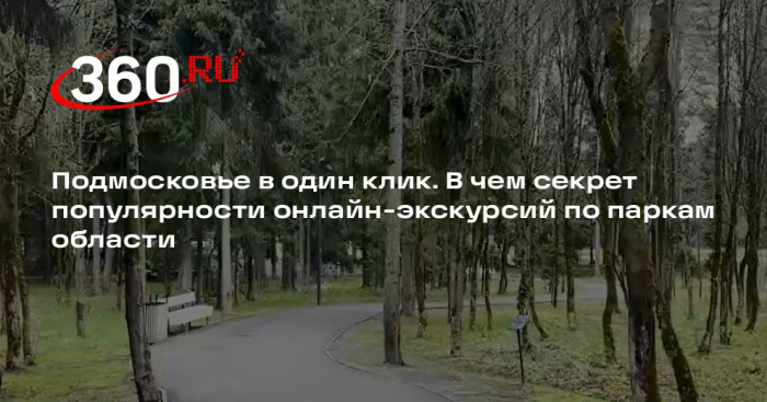 Виртуальные экскурсии по Подмосковью собрали 250 тысяч просмотров