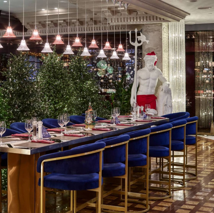Новогодняя ночь в ресторанах Москвы