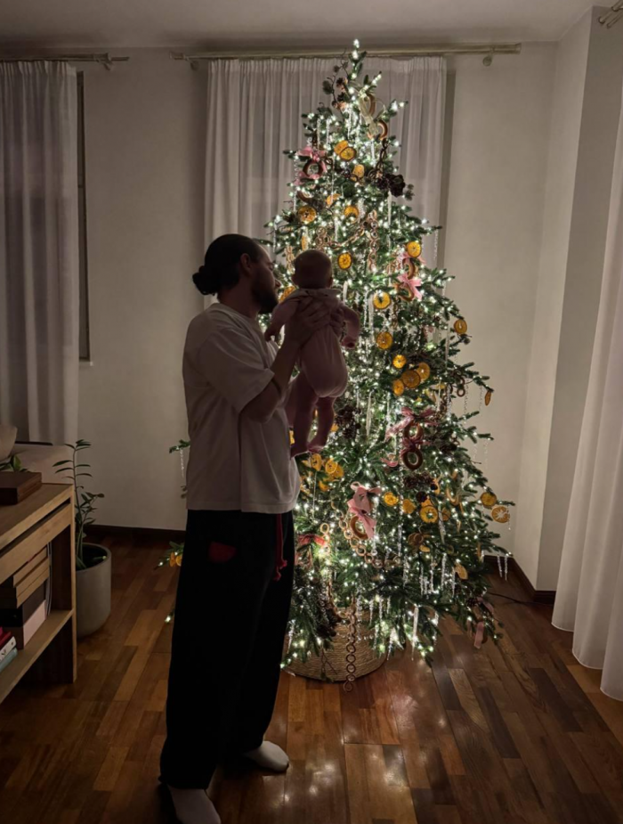 Сушки вместо шаров и гирлянды, которые видно из космоса: самые красивые новогодние елки российских звезд 2026