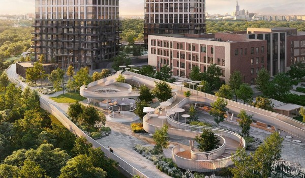 Общественное пространство с садом камней и зеркальным лабиринтом появится в Раменках