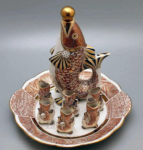 Фарфоровые рыбки из СССР: для чего на самом деле предназначался этот сервиз из серванта