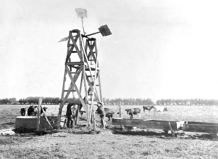 Фотографии 1898 года: Самодельные ветряные мельницы