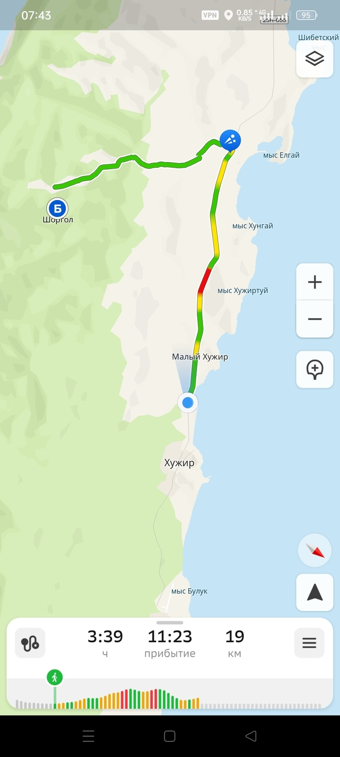 Байкал. Февраль 2023. День 6. Один на один (более 30 км пешки)