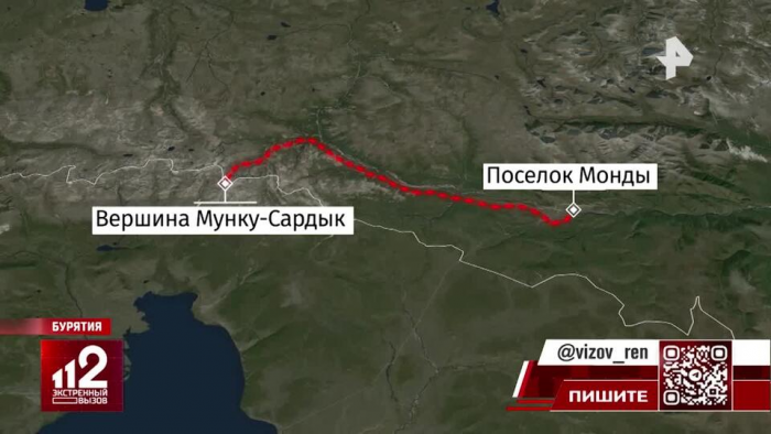 Трое туристов замерзли насмерть в горах в Бурятии