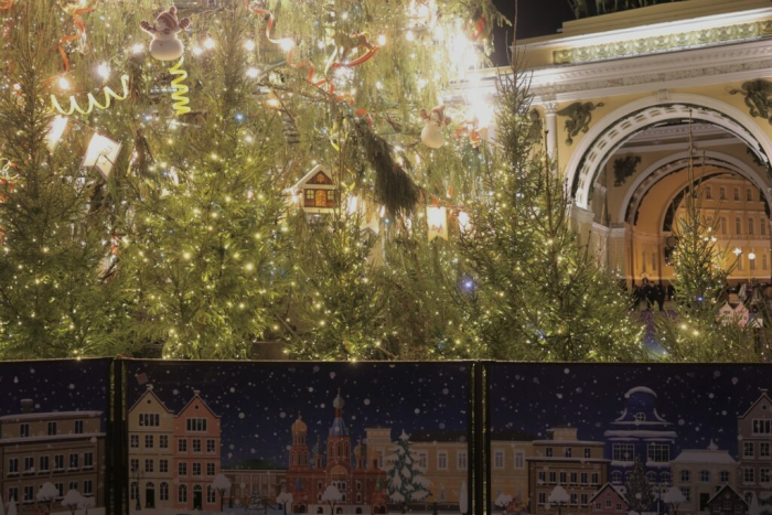 В Петербурге создали больше десятка мест для уникальных новогодних фото