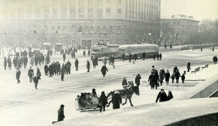 Любительская съёмка 70-х годов