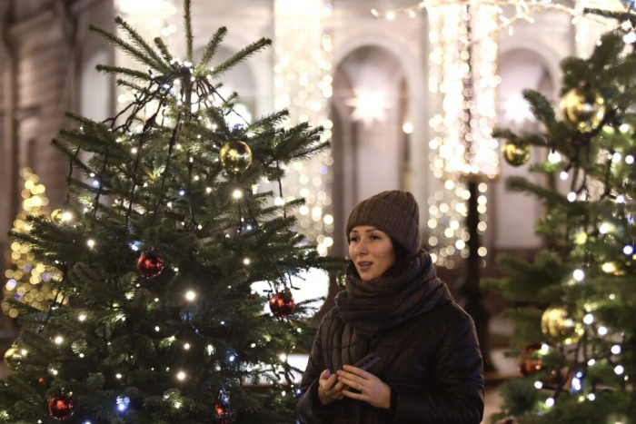 В Петербурге создали больше десятка мест для уникальных новогодних фото