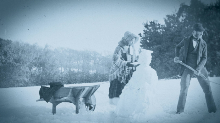 Откуда появился снеговик