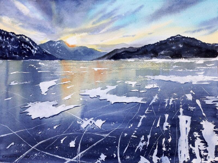 "Все думают, что я живу в горах". Как художница через картины исследует энергию Алтая