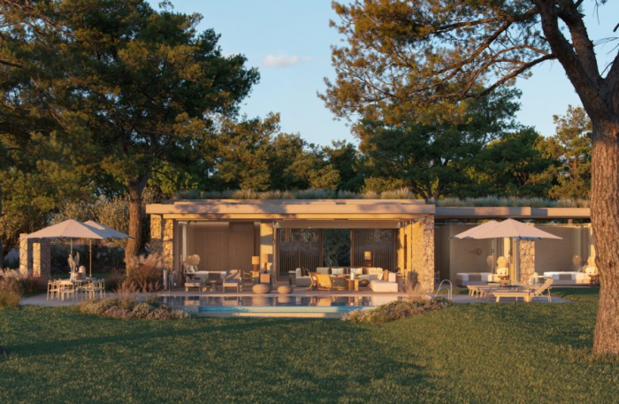 Новые роскошные виллы в Ikos Porto Petro