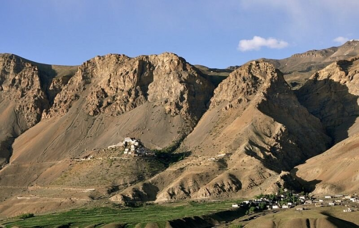 Буддийский храм Ки Гомпа (Key Gompa), Индия