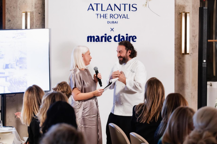 Атмосфера роскоши и изысканное меню: как прошел ужин Atlantis The Royal x Marie Claire