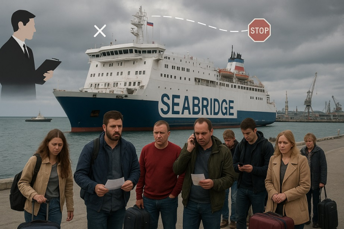 Туристов из РФ с парома Seabridge в Турции могут оштрафовать и запретить въезд