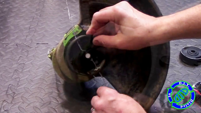 Замена лески на тросик в садовом триммере