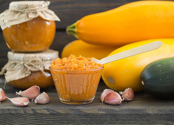 Кабачковая икра по ГОСТу как в СССР на зиму: классический рецепт