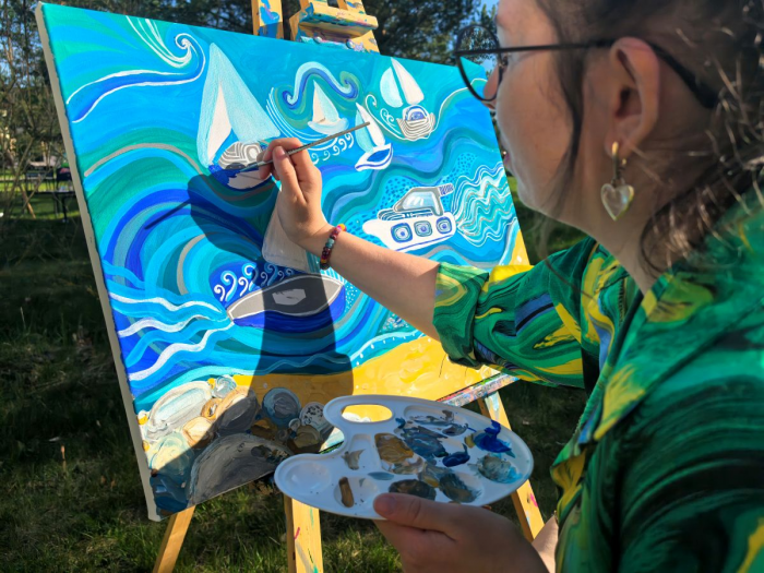 Искусство «Между небом и водой»