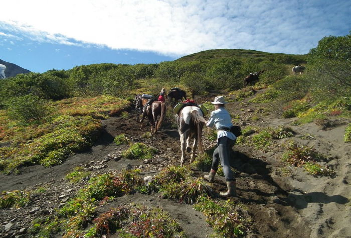 «Закрой глаза и держись за седло» Россиянка преодолела верхом на коне самые труднодоступные маршруты России. Как ей это удалось?