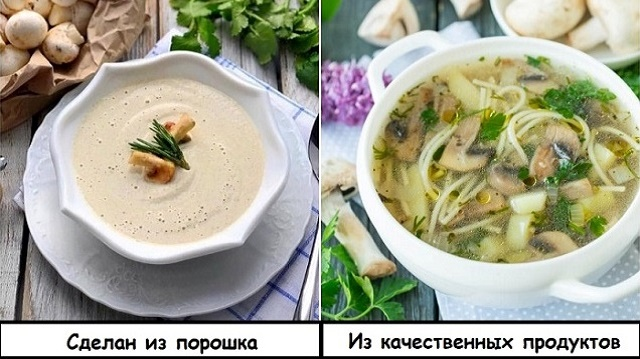 Блюда, которые повар–профессионал никогда себе не закажет