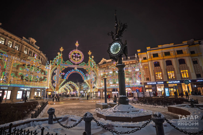 С наступающим! – Казань в новогоднем убранстве